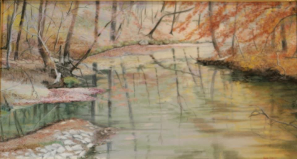 Crabtree Creek in October by Debi Davis 