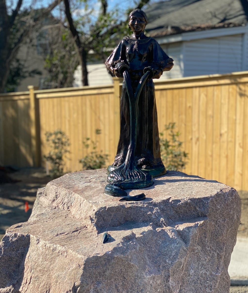 Native American Sculpture by Roy Paschal 