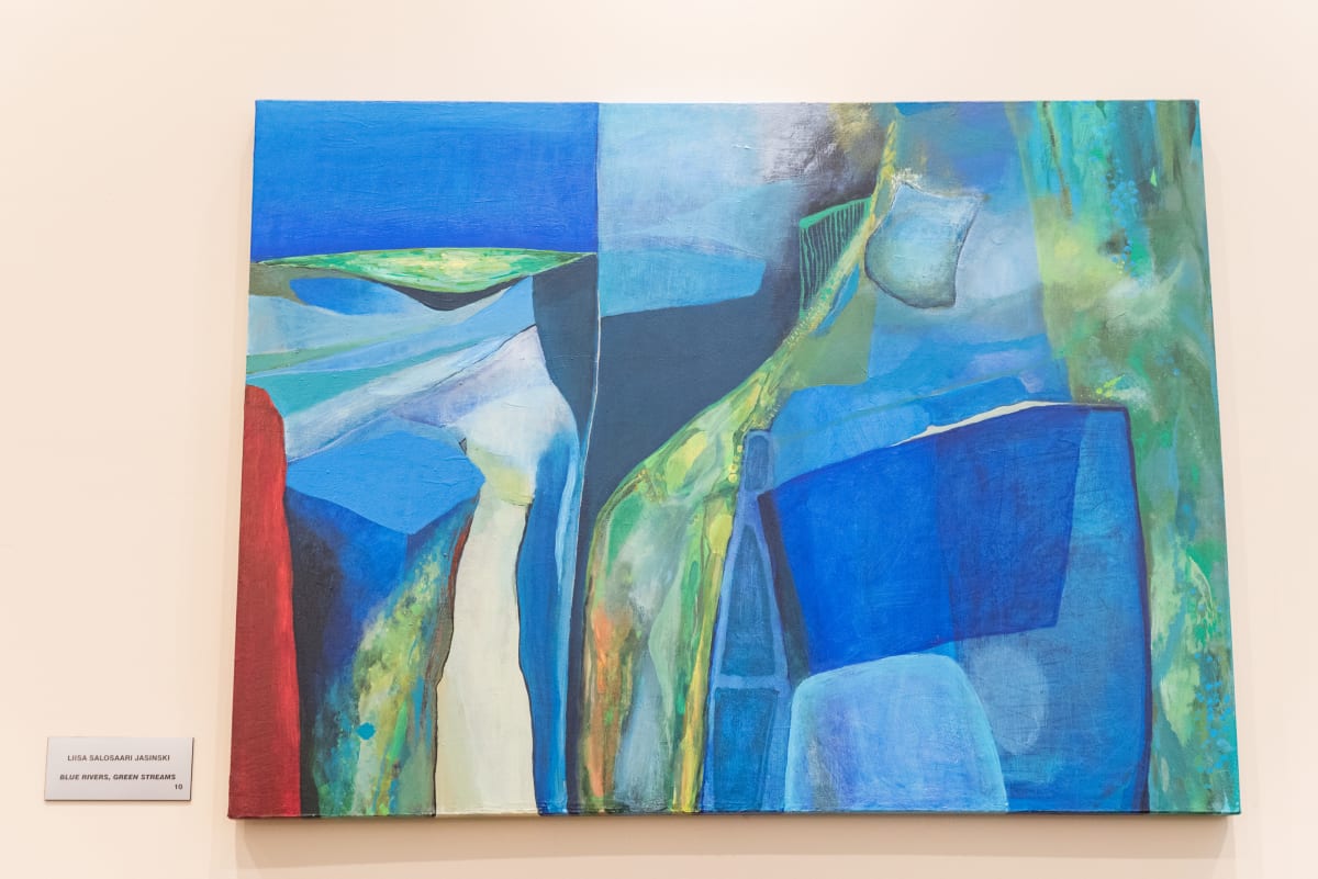 Blue Rivers, Green Streams by Liisa Salosaari Jasinski 
