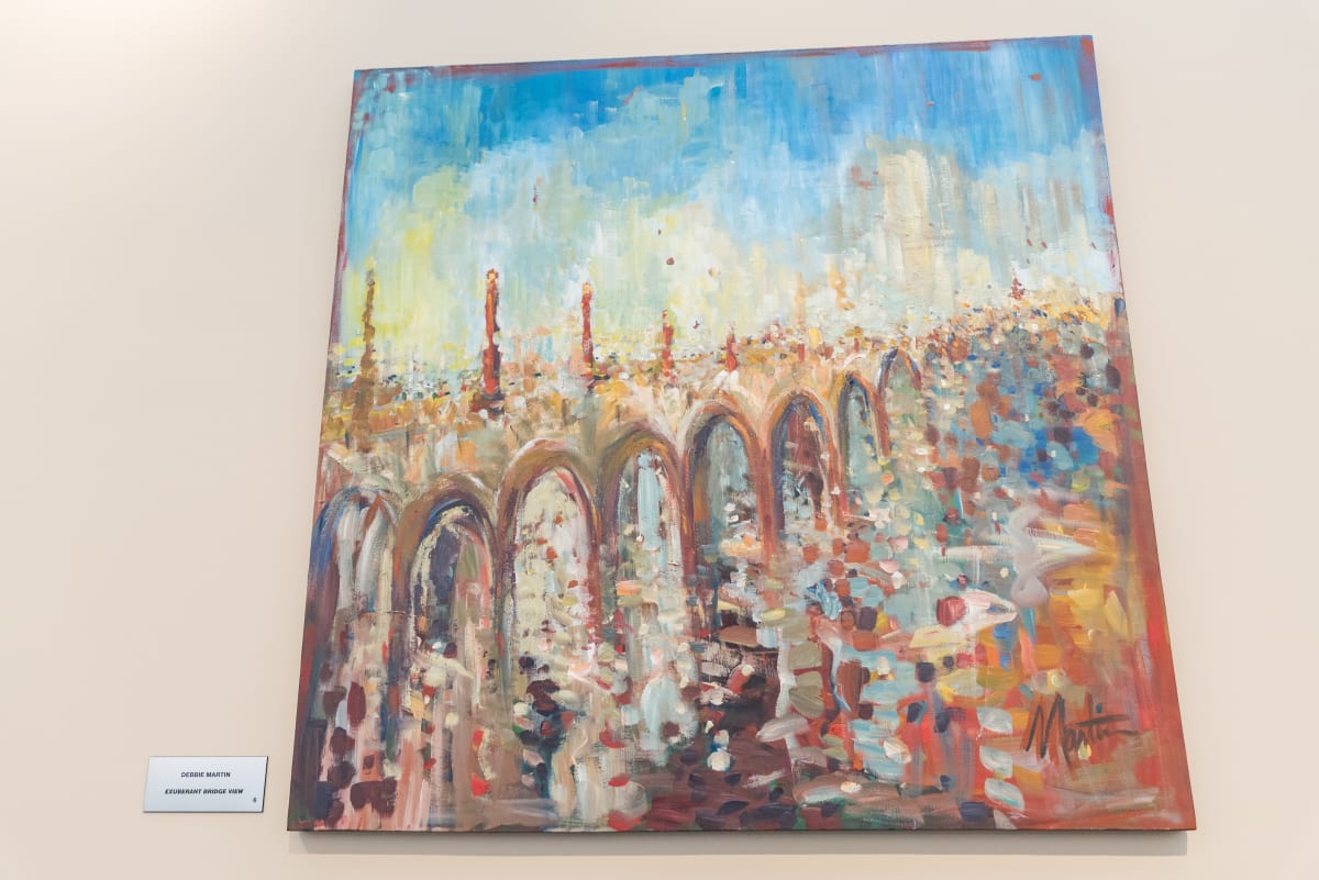 Exuberant Bridge View by Debbie Martin 