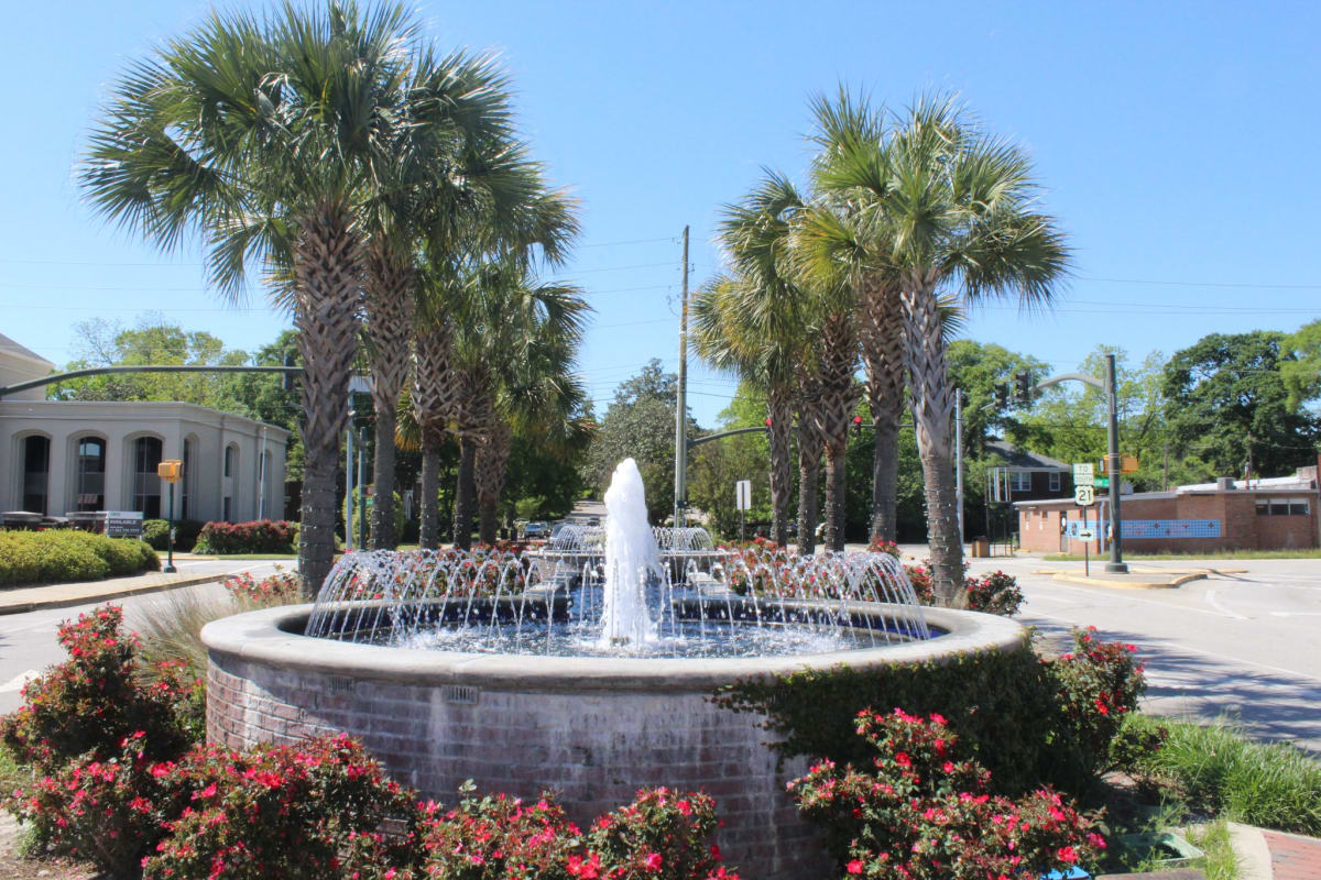 Saluda Ave Five Points Fountain 