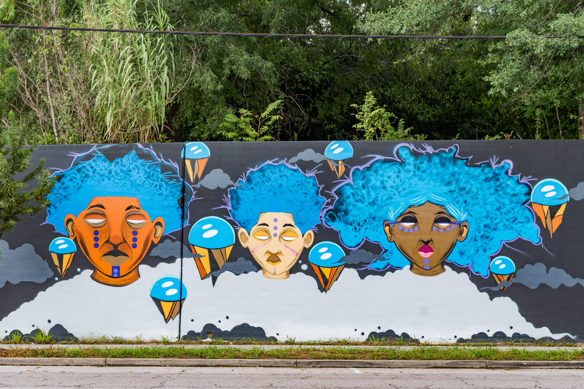 The Millwood Mural by Millwood Mural Collaboration 