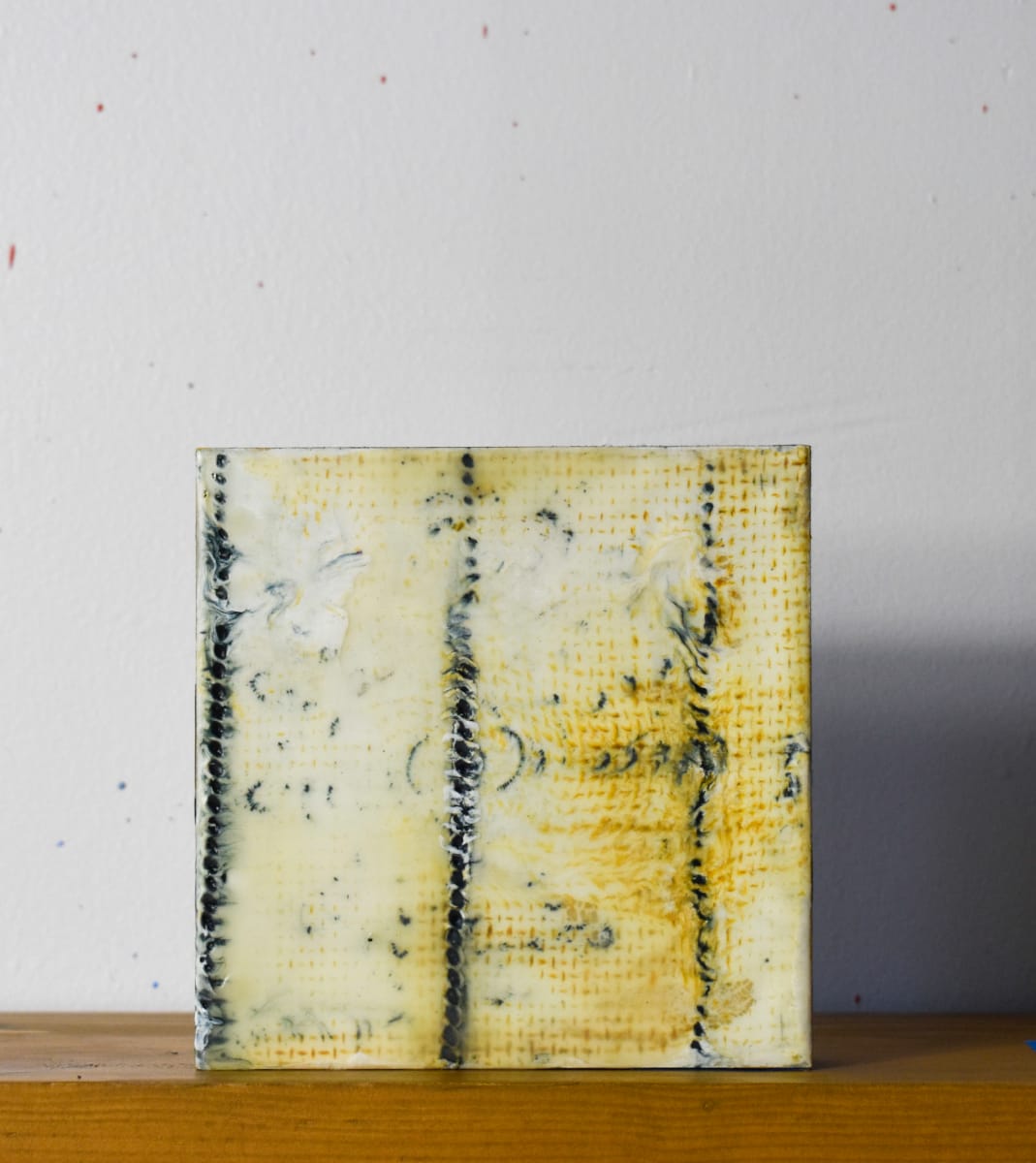 Blue with Yellow #1 by Lisa Sweo Eul, Image 2.