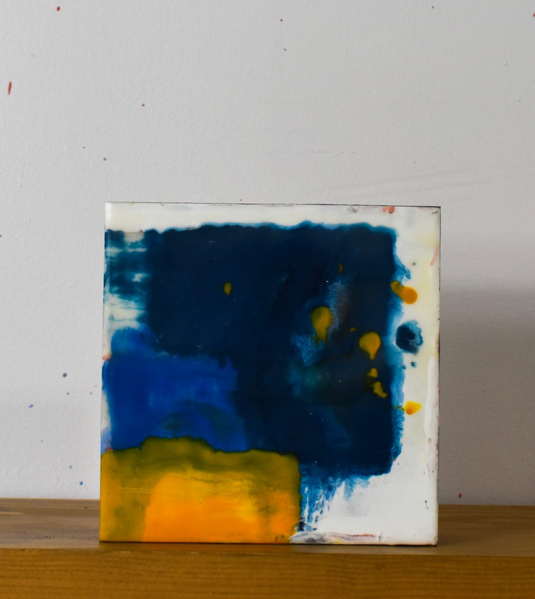 Teal Yellow #2 by Lisa Sweo Eul 