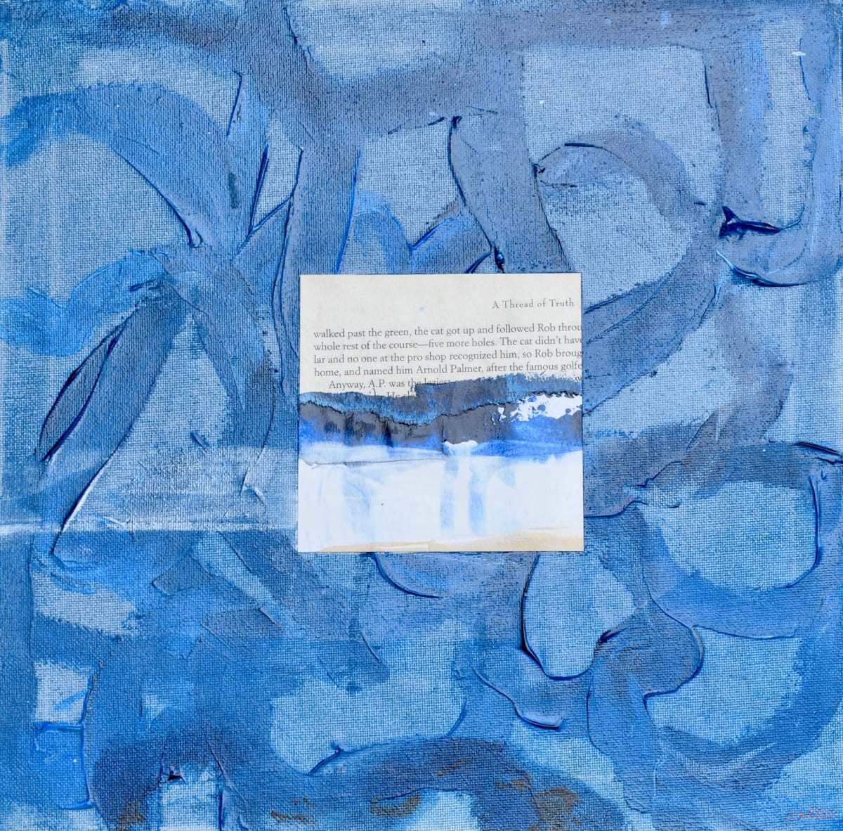 Blue Trail #1 by Lisa Sweo Eul, Image 1.