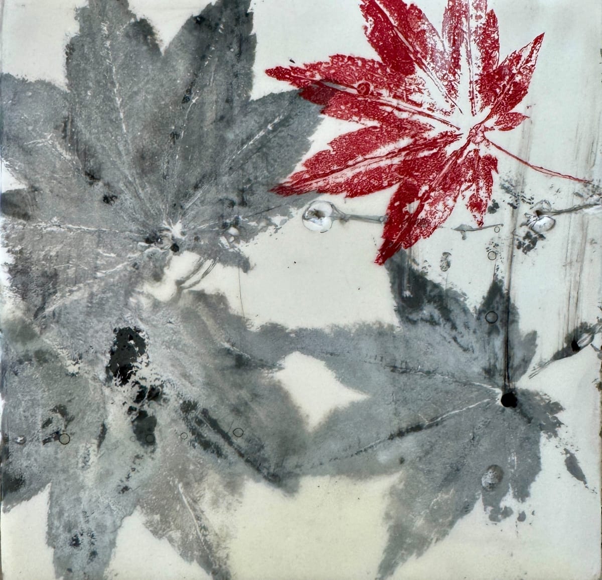 Fall Leaves #7 by Lisa Sweo Eul 