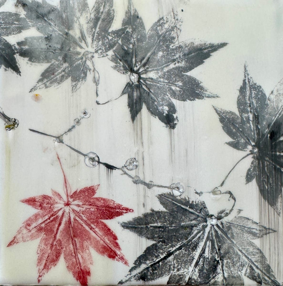 Fall Leaves #8 by Lisa Sweo Eul 