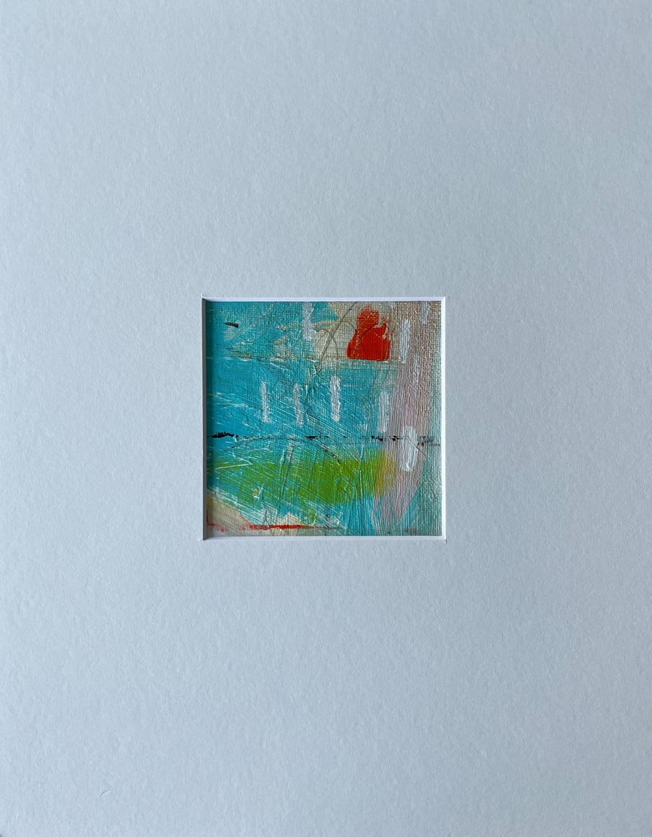 4 x 4 Pastel Matted Canvas 3, Image 1.