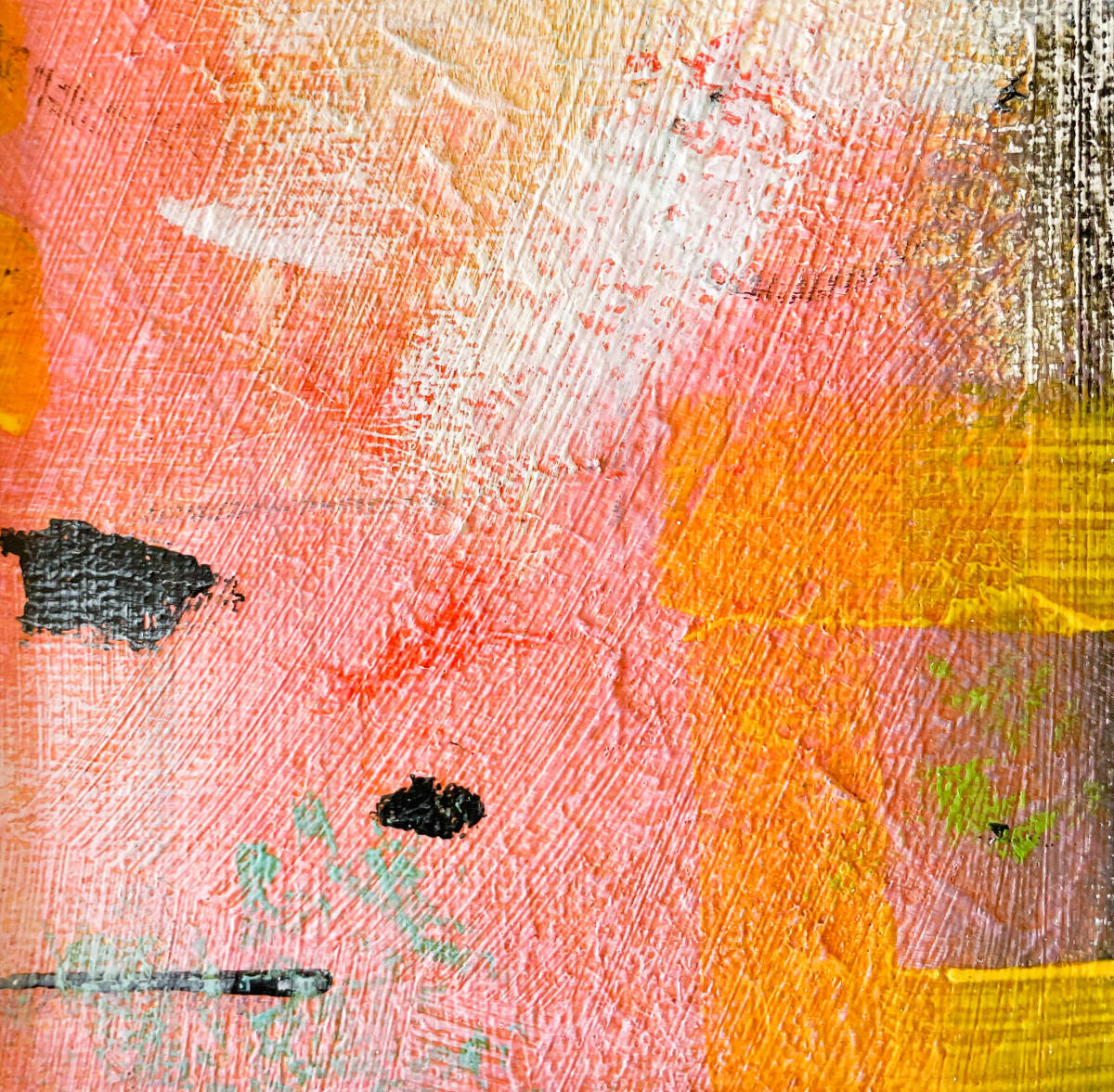 Note card pink and yellow, Image 1.