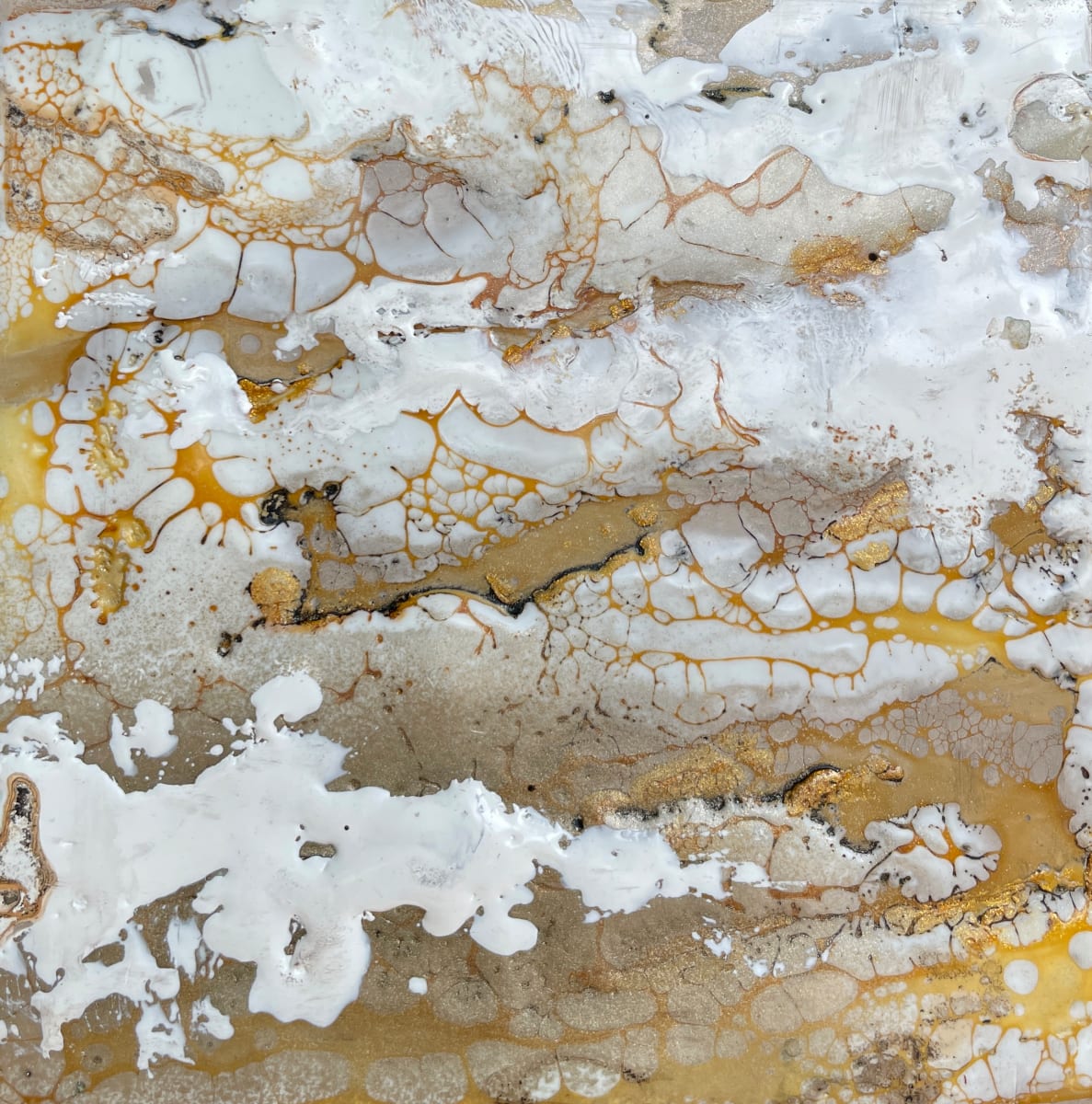 Black and Gold #3 by Lisa Sweo Eul 
