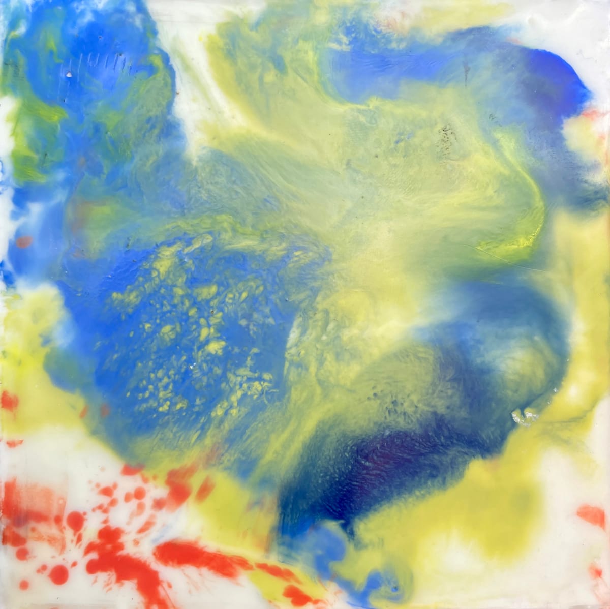 Blue Marbling #5, Image 1.