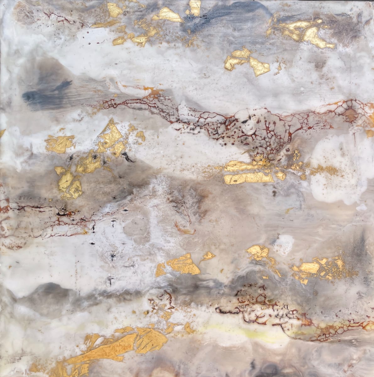 Black and Gold #7 by Lisa Sweo Eul 