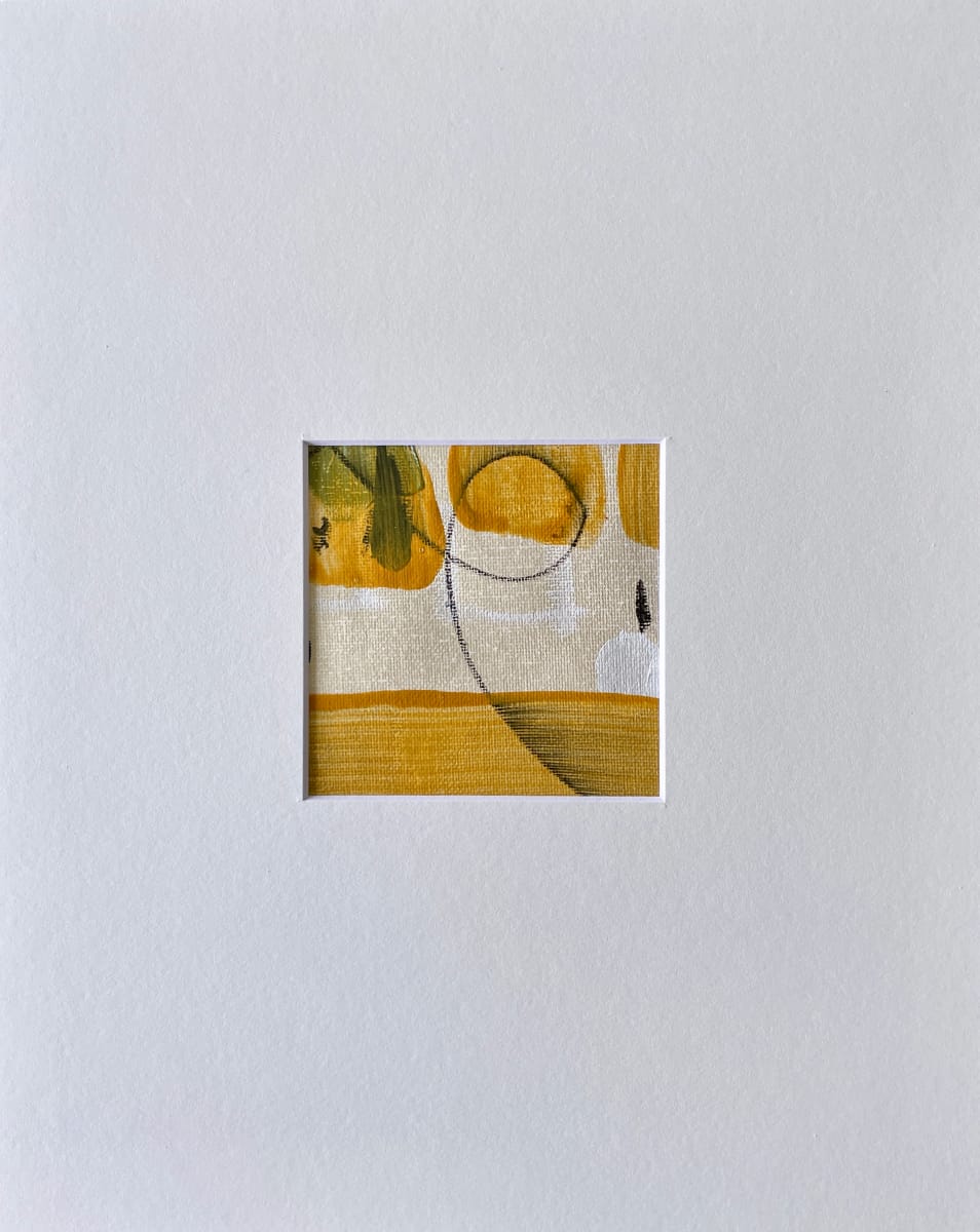 Ochre matted #2 by Lisa Sweo Eul 