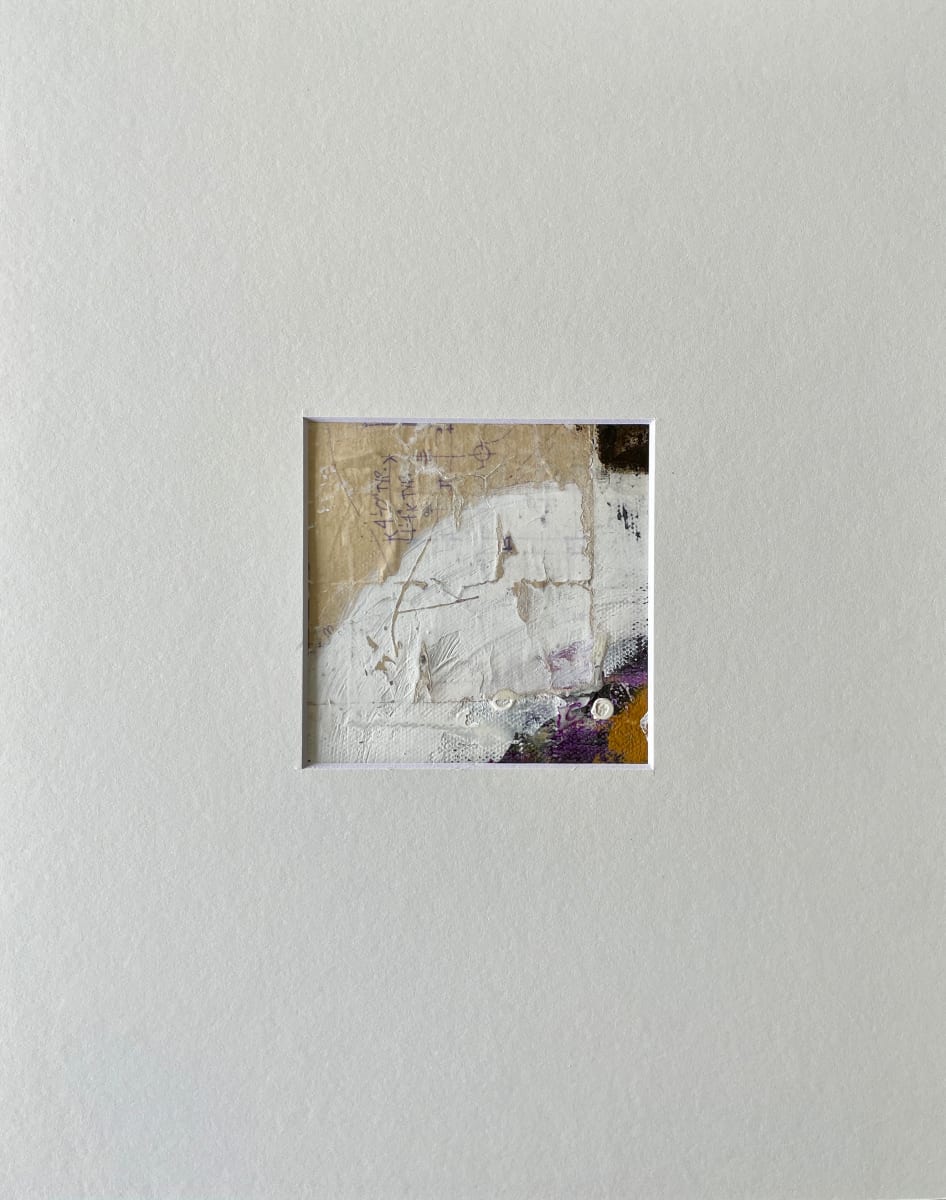 Umber, Ochre, Purple Matted #2 