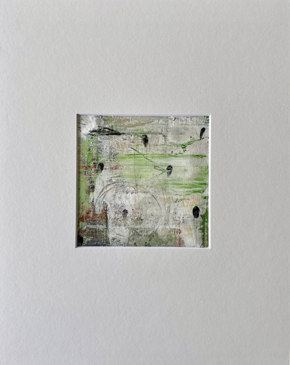 Green, Red Matted #3, Image 1.