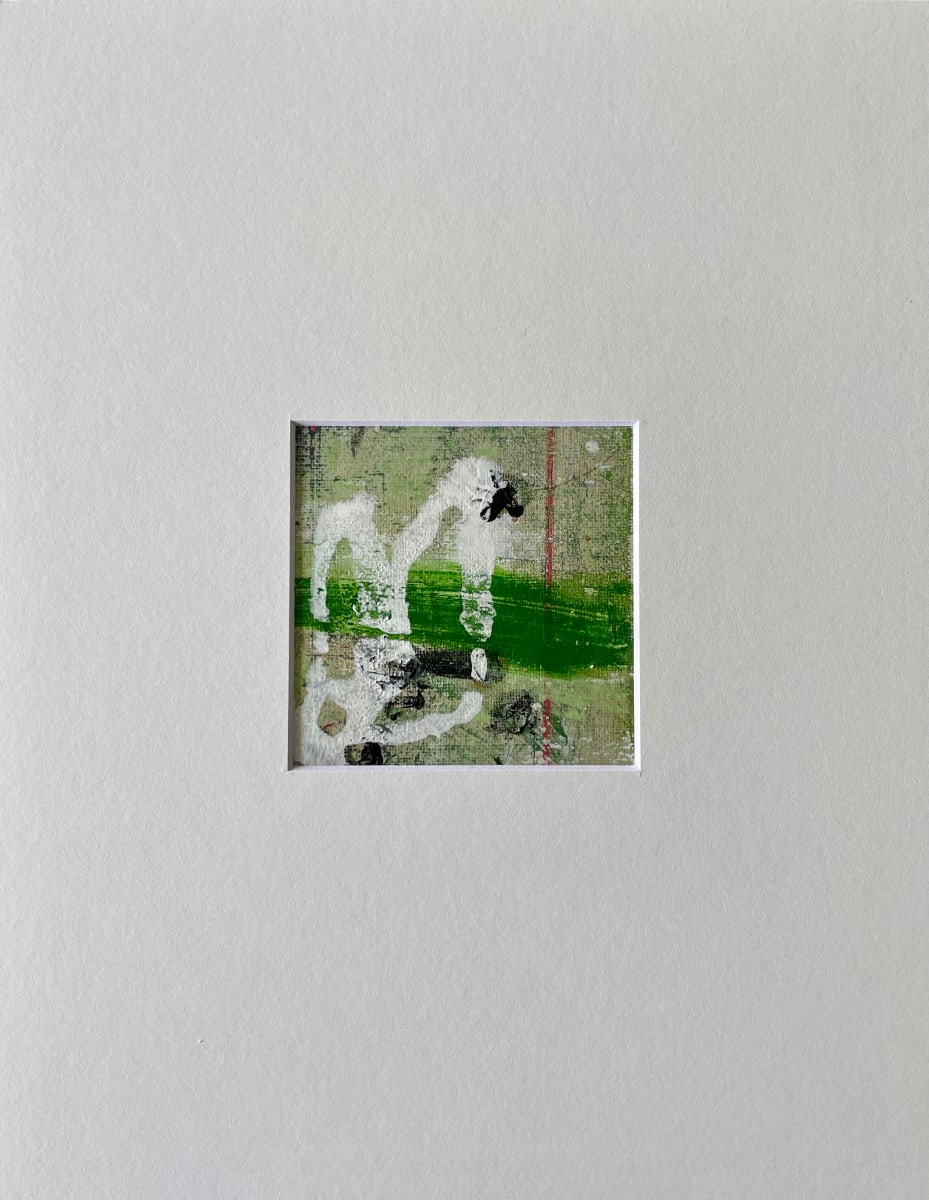 Green, Red Matted #6 by Lisa Sweo Eul 
