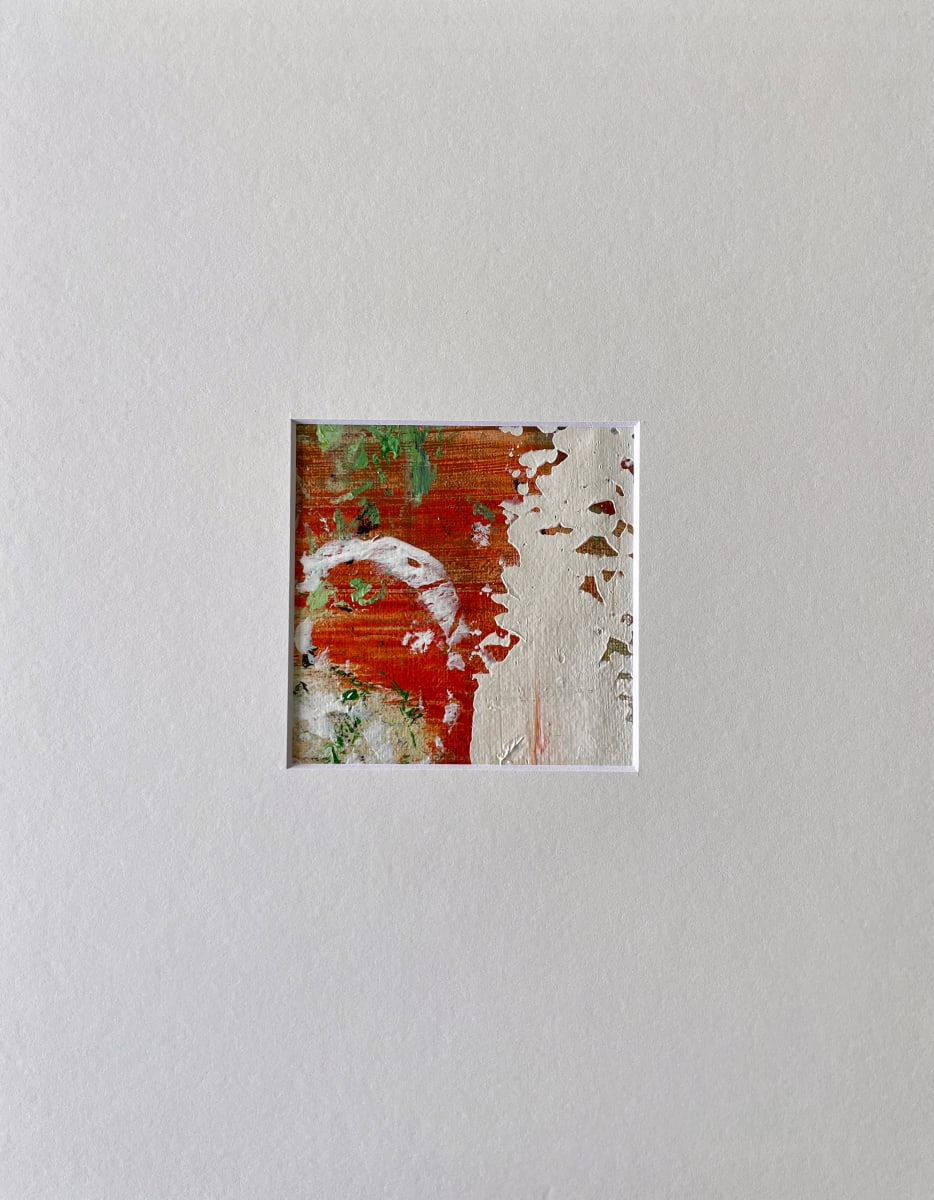 Green, Red Matted #8 by Lisa Sweo Eul 