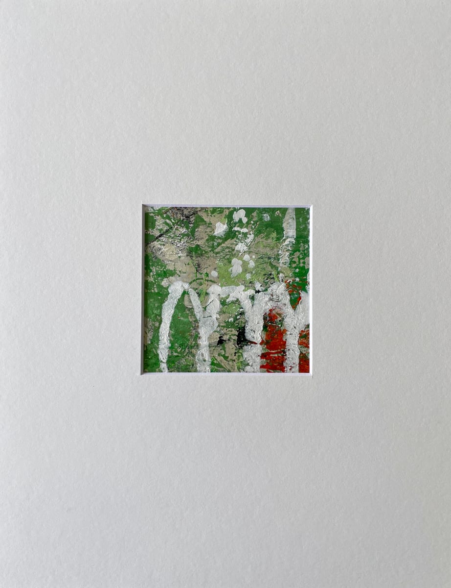 Green, Red Matted #7 by Lisa Sweo Eul 