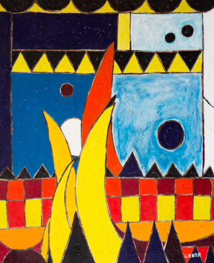 Passing the Moon by Lar Landa 