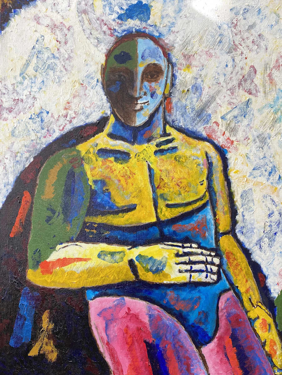 Yellow Man by Lar Landa 