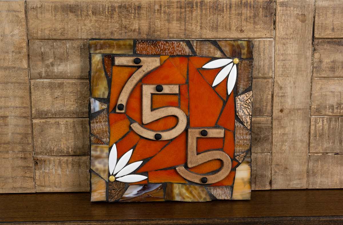 Monarch House Numbers (custom) by Kelly Nygard, Image 30.