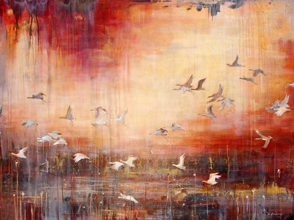 Winged Ascension by Sarah Goodnough 