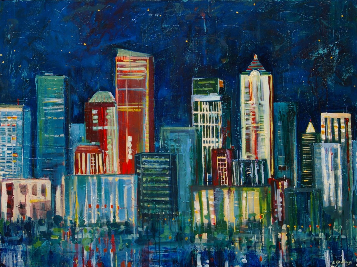 Blue Midnight by Sarah Goodnough 