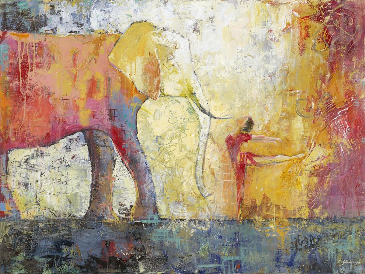 Dancing with Courage by Sarah Goodnough 