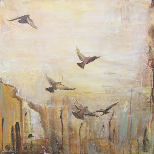 Golden Flight by Sarah Goodnough 