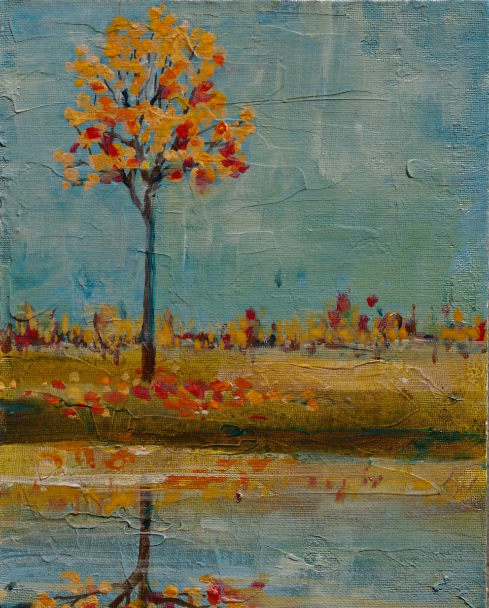 Reflecting Autumn by Sarah Goodnough 