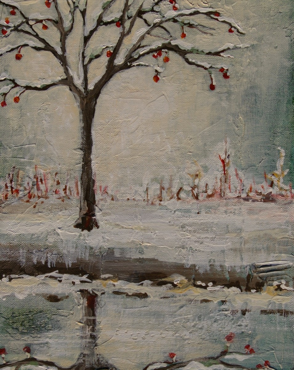 Reflecting Winter by Sarah Goodnough 