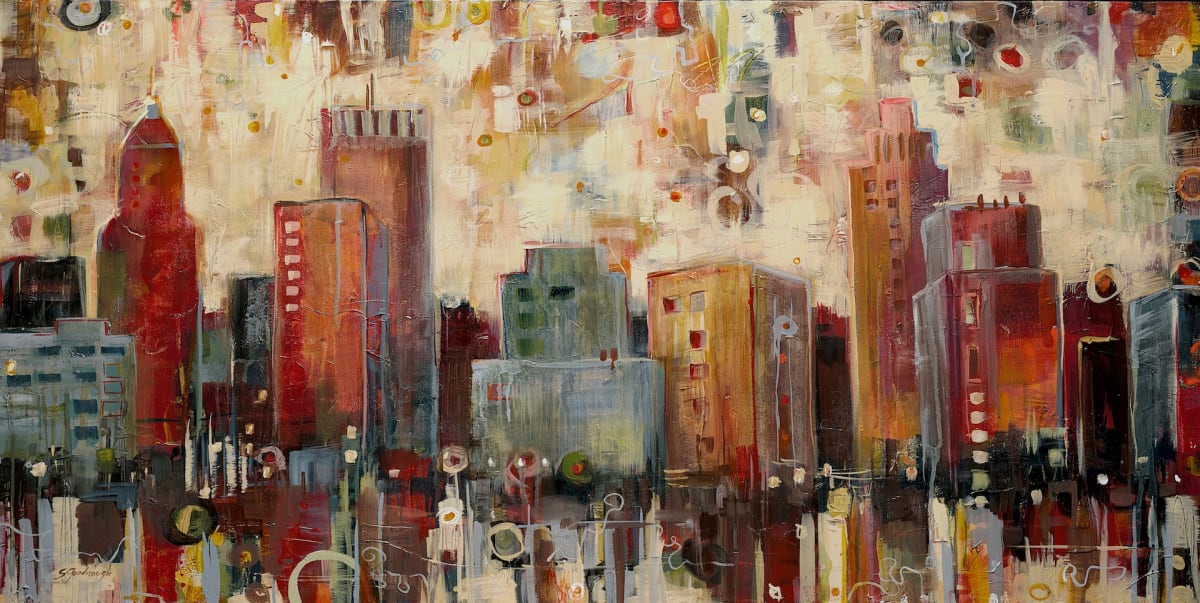 Spontaneous Skyline by Sarah Goodnough 