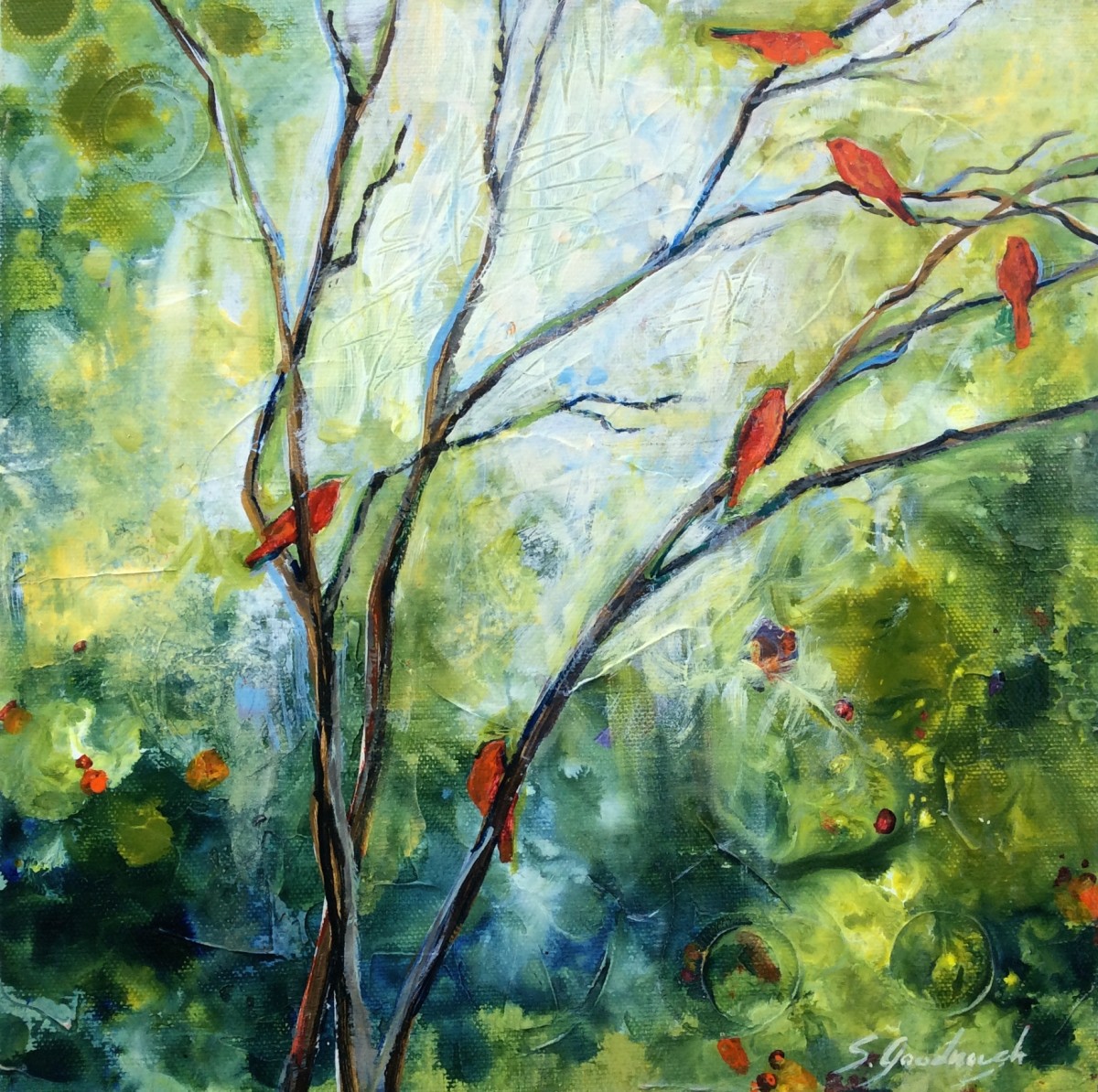 Verdant Attraction by Sarah Goodnough 