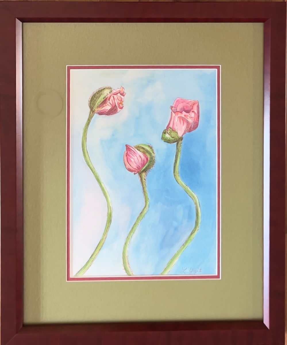 Poppies Three by Lorraine Yigit 