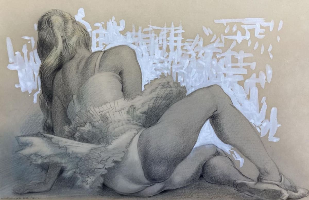 Ballet dancer by Albertus Gerardus Knupker, Image 1.