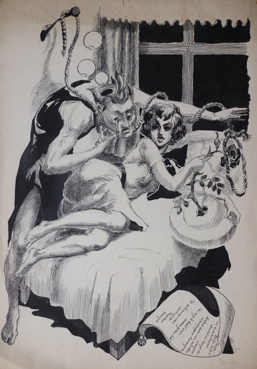 Persian Quatrain I by Albertus Gerardus Knupker 