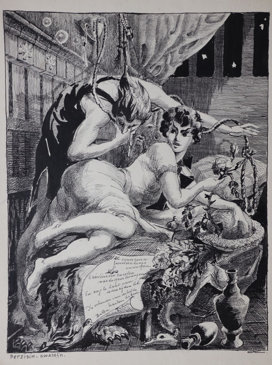 Persian Quatrain II by Albertus Gerardus Knupker 