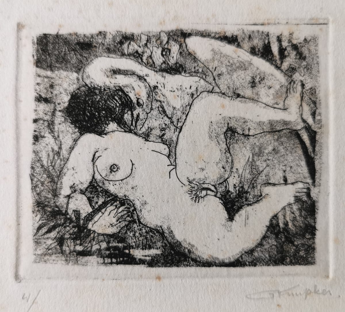 Leda and the swan by Albertus Gerardus Knupker, Image 3.