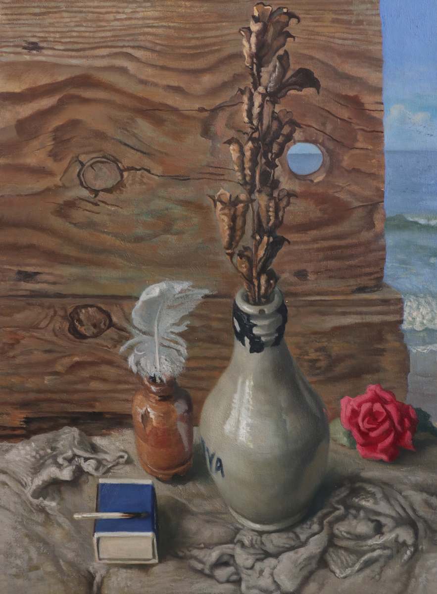 Still life by Albertus Gerardus Knupker 