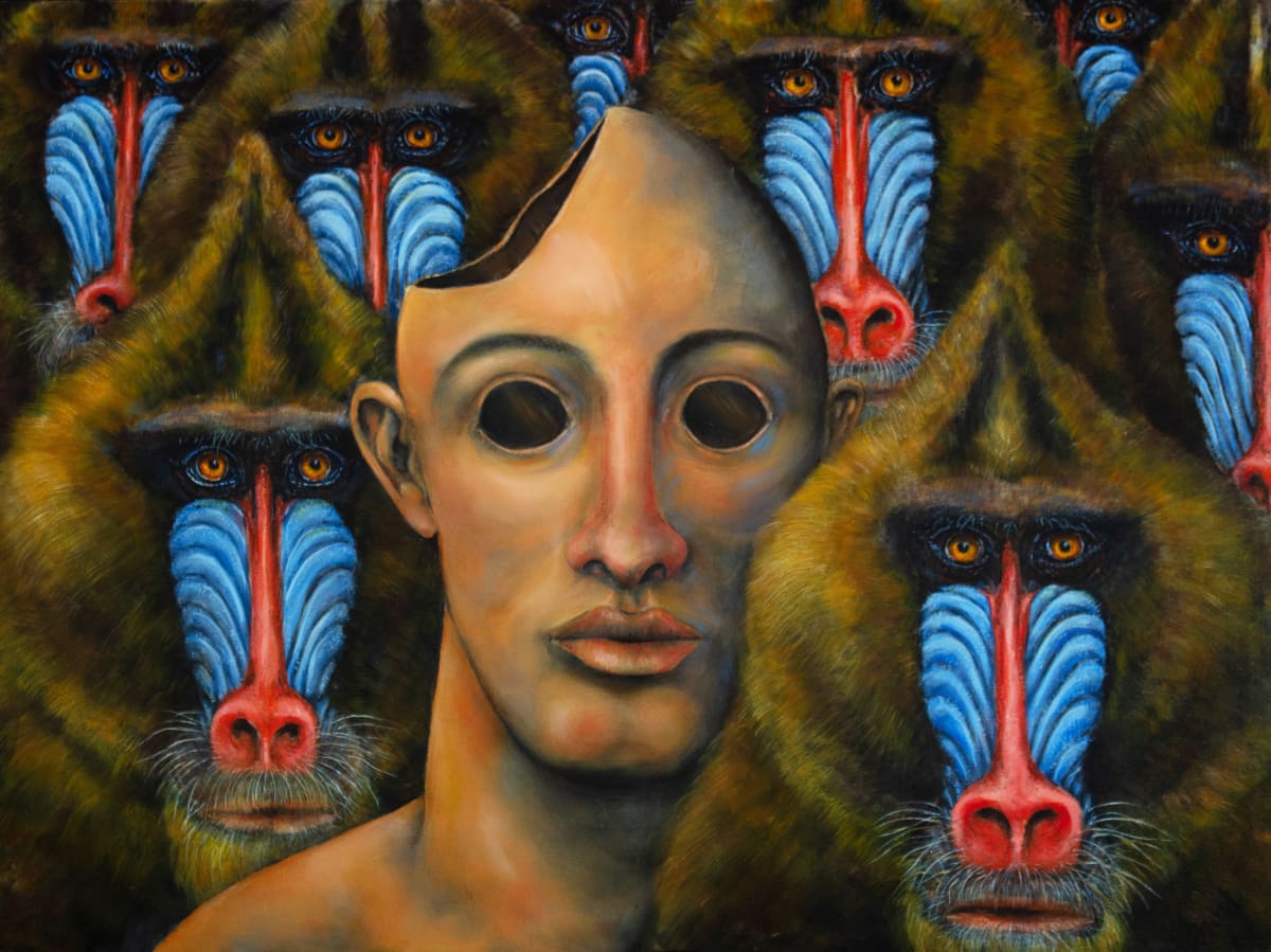 Beauty and the Mindless Beast by Susan F. Schafer Studio 