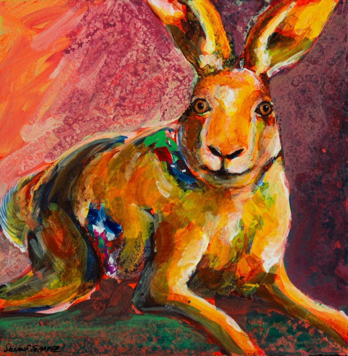 Hare Belle by Susan F. Schafer Studio 