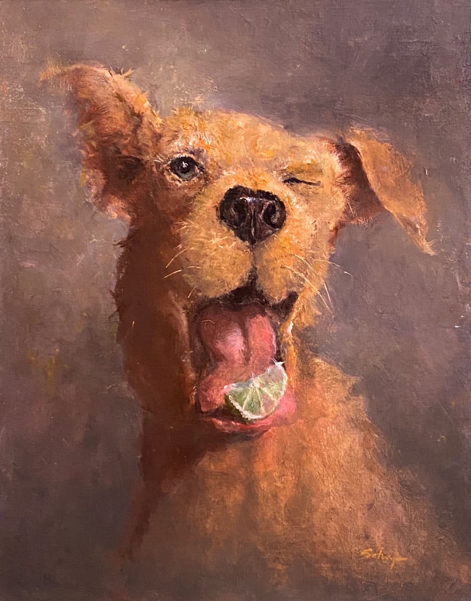 Whiskey Sour by Susan F. Schafer Studio  Image: Whiskey Sour, 14 x 11 inches, oil