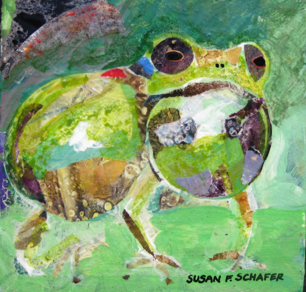 Spring Peeper by Susan F. Schafer 