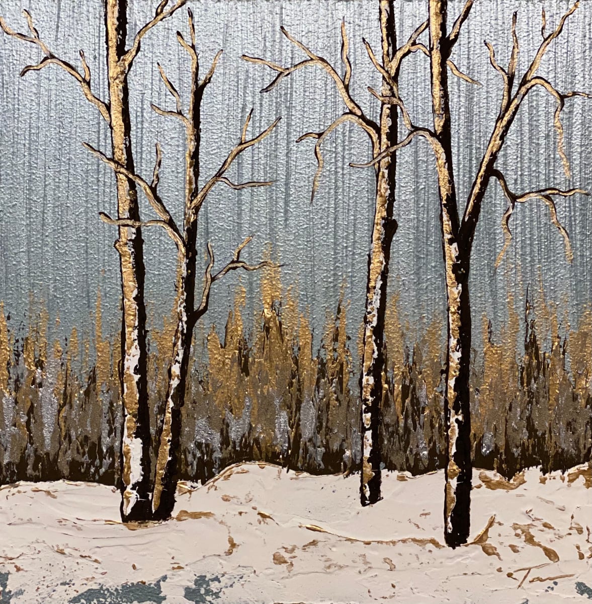 Aspens in the Snow 30 