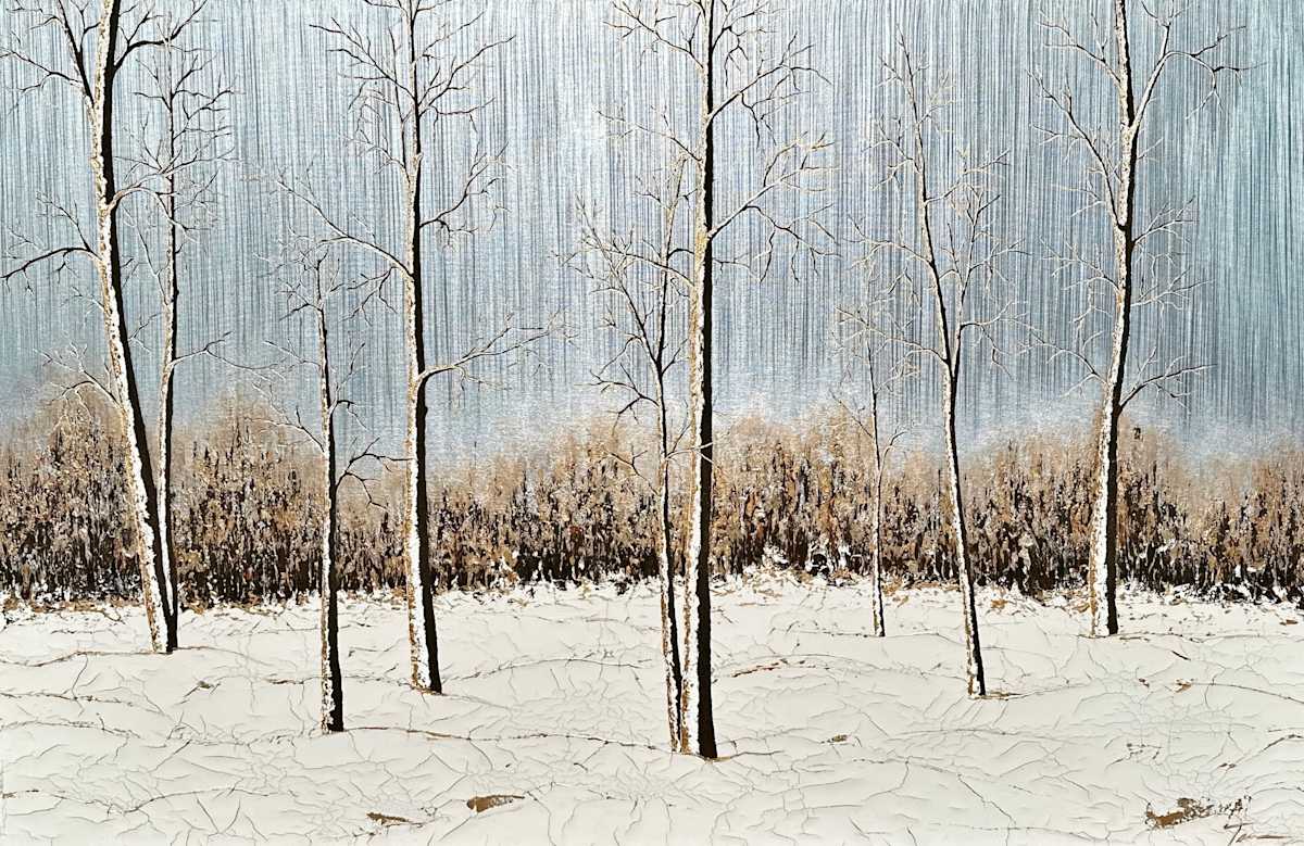 Aspens in the Snow 23 by Tara Austin Novak 