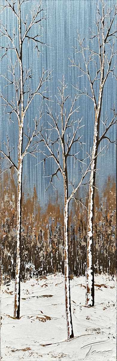 Aspens in the Snow 52 by Tara Austin Novak 