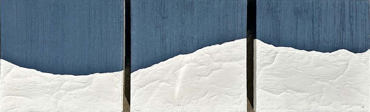 Moonlit Trek - triptych by Tara Austin Novak  Image: Moonlit Trek - triptych