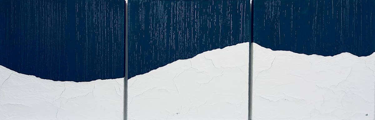 Moonlit Trek - triptych by Tara Austin Novak, Image 5.