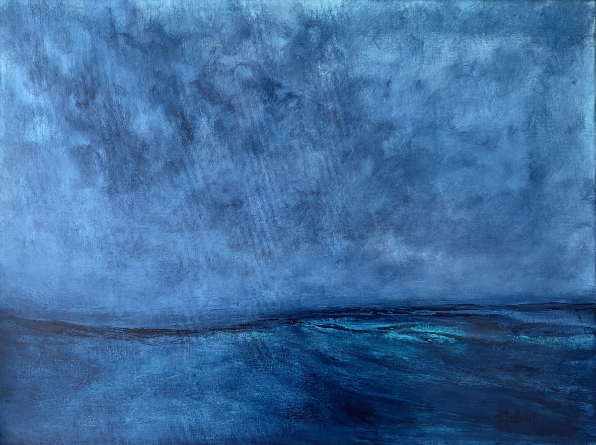 Blue Sonata by Melisa Malvin 