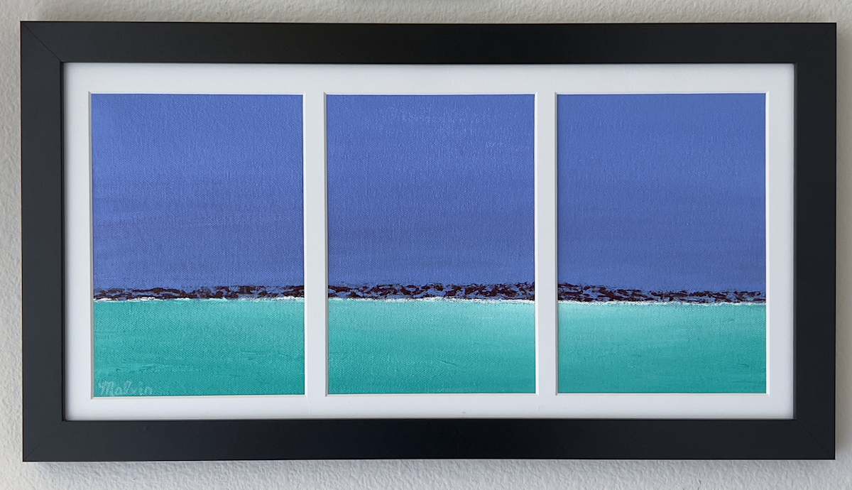 Distant Waltz - Triptych by Melisa Malvin, Image 2.